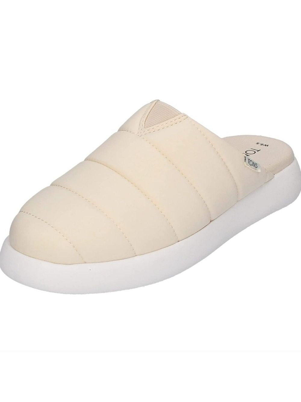 Toms Alpargata Mallow mule half sneakers half slip on size 8.5W color cr…